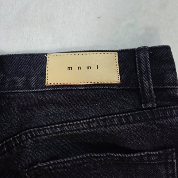 NWT ~ D184 Skeleton Straight Denim (Black/White)~ Size 30 - Picture 7 of 9